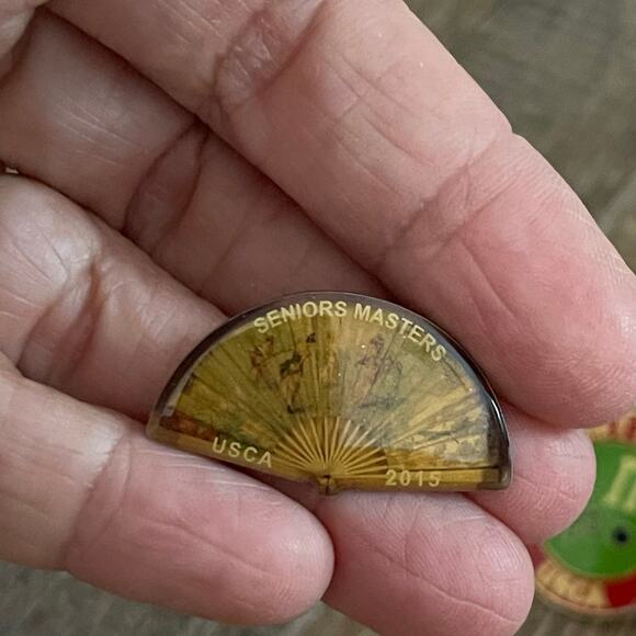 Cricket Collection of 15 Lapel/Hat Pins Brooch Championships - Picture 4 of 6